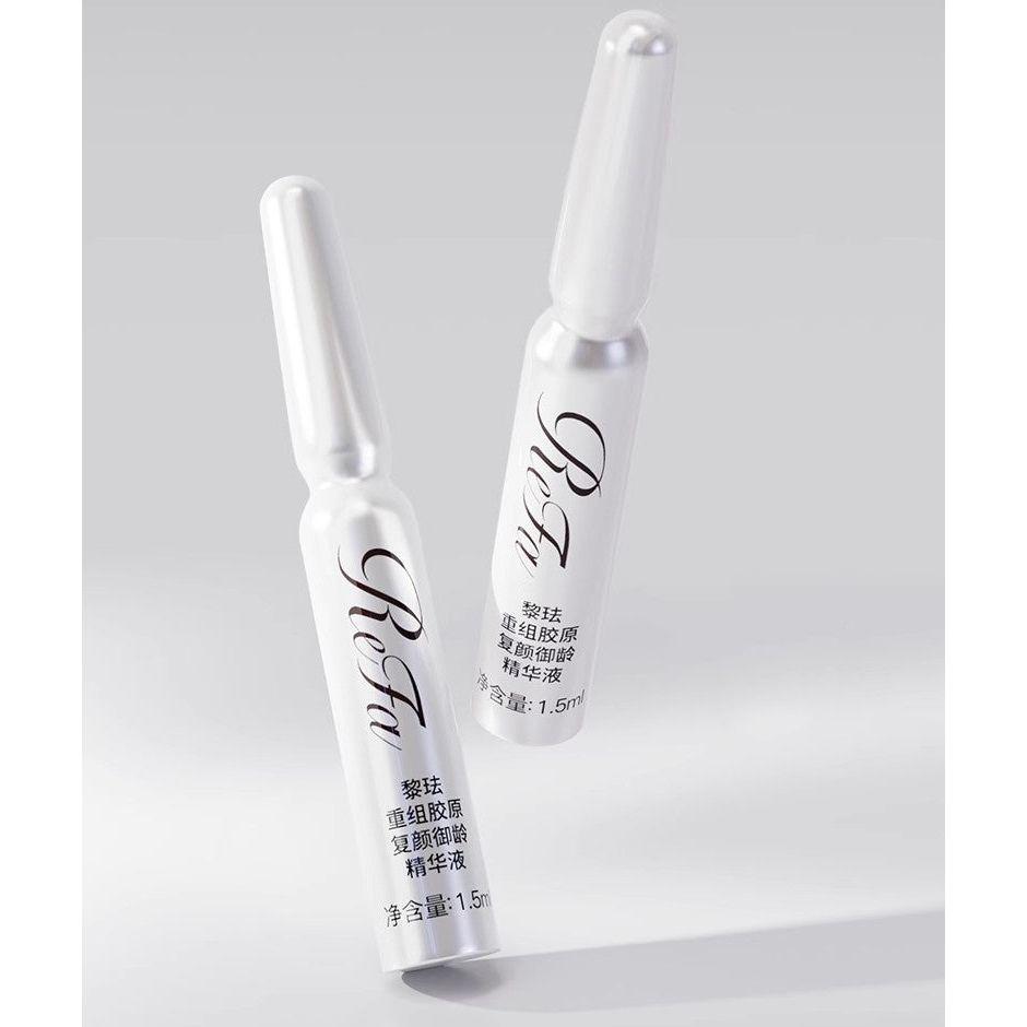 ReFa Disposable Essence Official Formula – 1.5ml x 28pcs | Collagen-Powered Anti-Aging Ampoules REFA Disposable Essence Official Formula - 1.5ml x 28 pieces/box - Glam Global UKREFA