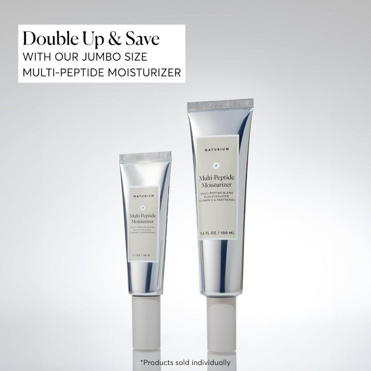 Naturium Multi-Peptide Moisturizer – 100ml | Jumbo Size | Hydrating, Smoothing & Anti-Aging Face Cream Naturium Multi - Peptide Moisturizer 3.4 fl oz - 100 ml - Glam Global UKNaturium