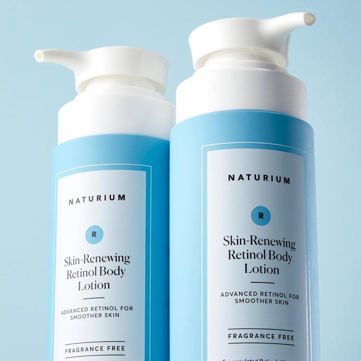 Naturium Skin-Renewing Retinol Body Lotion – 414ml | Jumbo Pump | Smoothing, Firming & Hydrating Body Care Naturium Skin - Renewing Retinol Body Lotion 14 fl oz - 414 ml - Glam Global UKNaturium