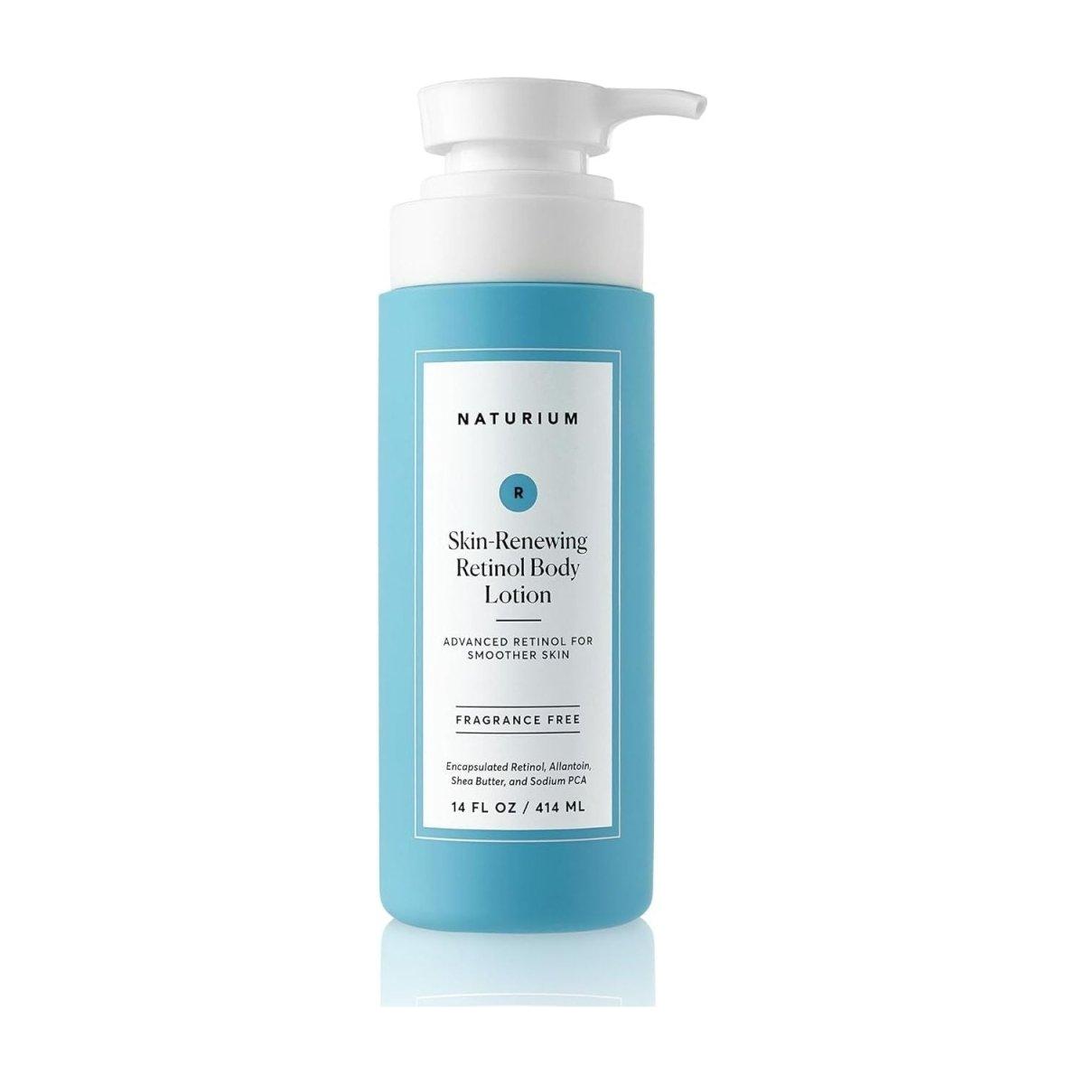 Naturium Skin-Renewing Retinol Body Lotion – 414ml | Jumbo Pump | Smoothing, Firming & Hydrating Body Care Naturium Skin - Renewing Retinol Body Lotion 14 fl oz - 414 ml - Glam Global UKNaturium