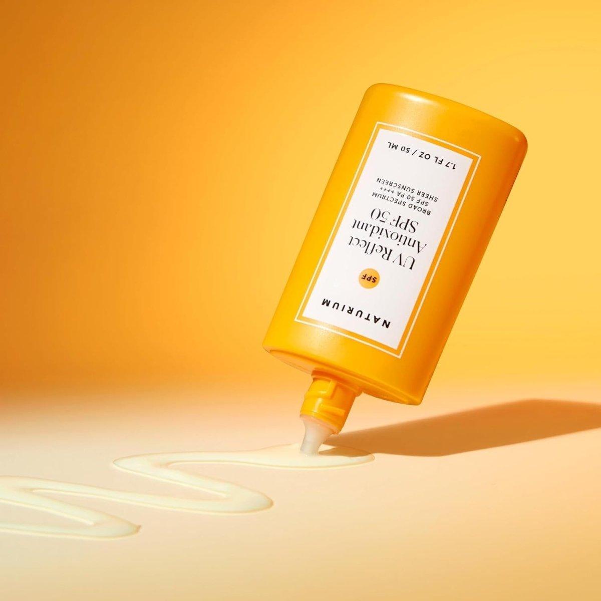 Naturium UV Reflect Antioxidant SPF 50 – 50ml | Broad Spectrum Daily Sunscreen with Antioxidants & Hydration Naturium UV Reflect Antioxidant SPF 50 1.7 fl oz - 50 ml - Glam Global UKNaturium