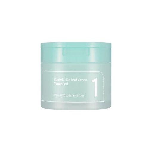 numbuzin No.1 Centella Re-Leaf Green Toner Pad – 70 Pads | Soothing & Refreshing Toner Treatment numbuzin No.1 Centella Re - Leaf Green Toner Pad (70 Pads) | Soothing & Refreshing Care - Glam Global UKnumbuzin