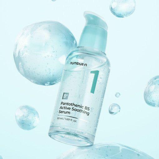 numbuzin No.1 Pantothenic B5 Active Soothing Serum – 50ml | Hydrating & Breakout Defense numbuzin No.1 Pantothenic B5 Active Soothing Serum 50ml - Glam Global UKnumbuzin