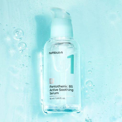numbuzin No.1 Pantothenic B5 Active Soothing Serum – 50ml | Hydrating & Breakout Defense numbuzin No.1 Pantothenic B5 Active Soothing Serum 50ml - Glam Global UKnumbuzin