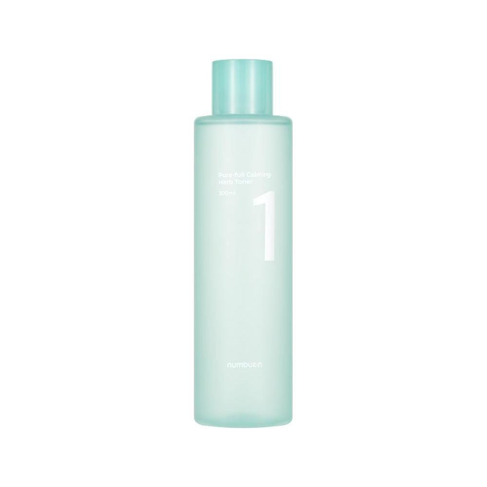 numbuzin No.1 Pure-full Calming Herb Toner – 300ml | Sebum-Control & Whitehead-Clearing Toner for Acne-Prone Skin numbuzin No.1 Pure - full Calming Herb Toner 300ml - Glam Global UKnumbuzin