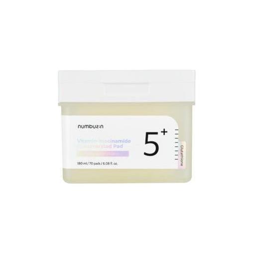 numbuzin No.5+ Vitamin-Niacinamide Concentrated Pad – 70 Pads | Brightening & Antioxidant-Powered Skincare numbuzin No.5+ Vitamin - Niacinamide Concentrated Pad 70P - Glam Global UKnumbuzin