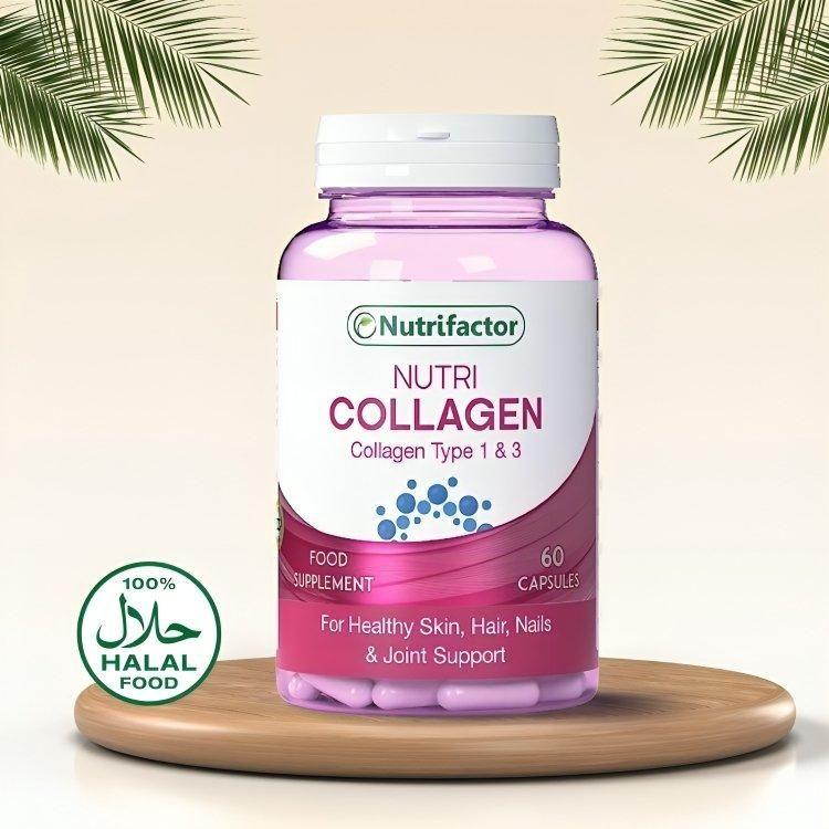Nutri Collagen - Vitamin C - Biotin - Boost Skin Health & Joint Support (60pcs) Nutri Collagen - Vitamin C - Biotin - Boost Skin Health & Joint Support (60pcs) - Glam Global UKNutrifactor