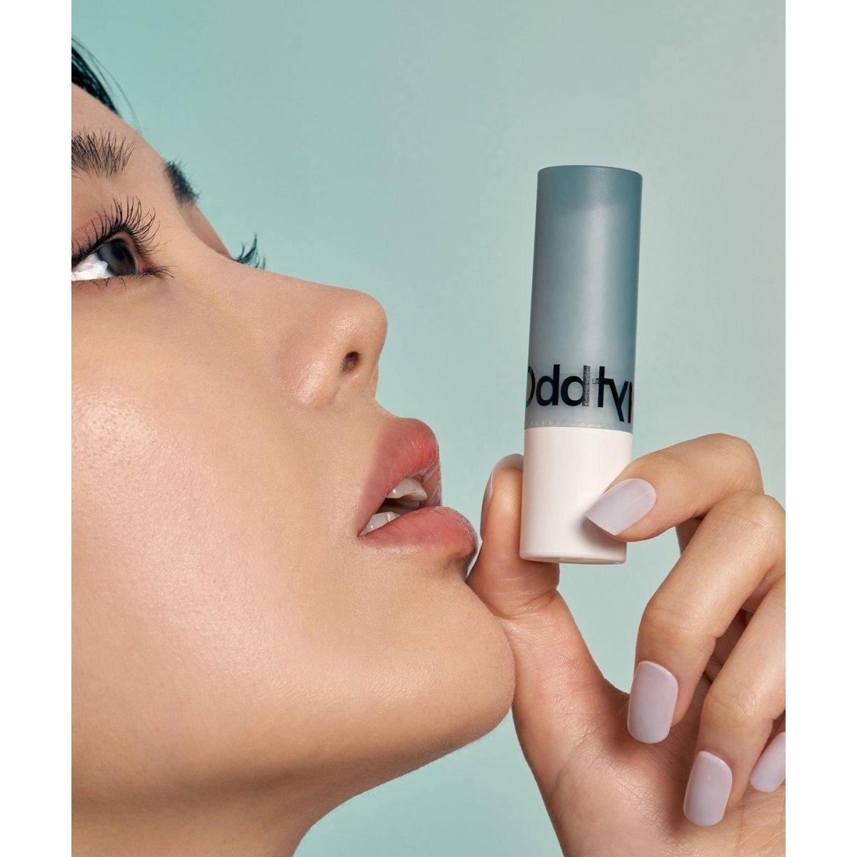 Oddtype Over the Natural Lip Balm – Dual-Core Glow & Hydration | Enhances Natural Lip Tone Oddtype Over the Natural Lip Balm - Glam Global UKOddtype