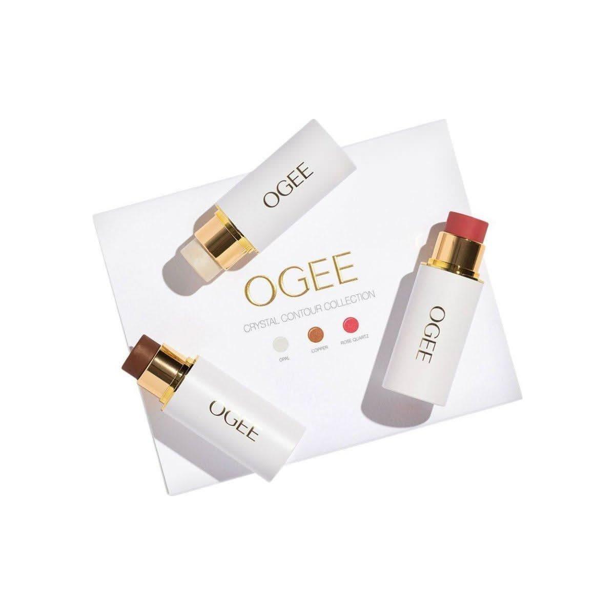 Ogee Crystal Contour Collection – 3 x 30ml | Sculpting, Brightening & Hydrating Skincare Ritual Ogee Crystal Contour Collection - Glam Global UKOgee
