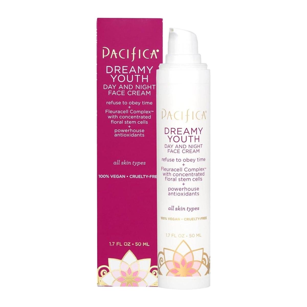 Pacifica Dreamy Youth Day & Night Face Cream – 50ml | Hydrating, Brightening & Age-Defying Moisturiser Pacifica Dreamy Youth Day & Night Face Cream - 50ml - Glam Global UKPacifica