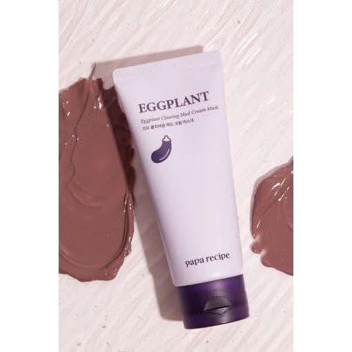 papa recipe Eggplant Clearing Mud Cream Mask – 100ml | Detoxifying & Exfoliating Clay Mask with 65% Eggplant Extract papa recipe Eggplant Clearing Mud Cream Mask 100ml - Glam Global UKpapa recipe