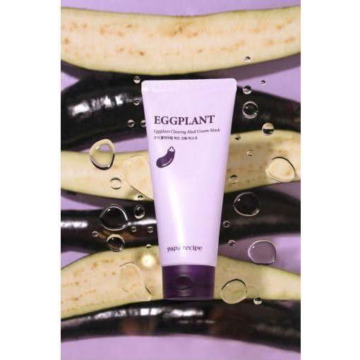 papa recipe Eggplant Clearing Mud Cream Mask – 100ml | Detoxifying & Exfoliating Clay Mask with 65% Eggplant Extract papa recipe Eggplant Clearing Mud Cream Mask 100ml - Glam Global UKpapa recipe
