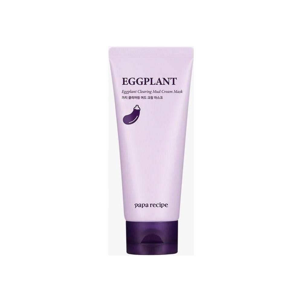 papa recipe Eggplant Clearing Mud Cream Mask – 100ml | Detoxifying & Exfoliating Clay Mask with 65% Eggplant Extract papa recipe Eggplant Clearing Mud Cream Mask 100ml - Glam Global UKpapa recipe