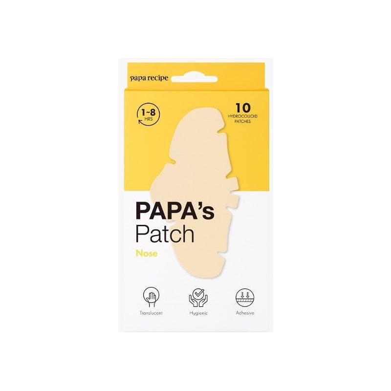 Papa Recipe Papa's Patch Nose – 10 Patches | Blackhead-Removing BHA & Tea Tree Pore Strips papa recipe Papa's Patch Nose 10 patches - Glam Global UKpapa recipe