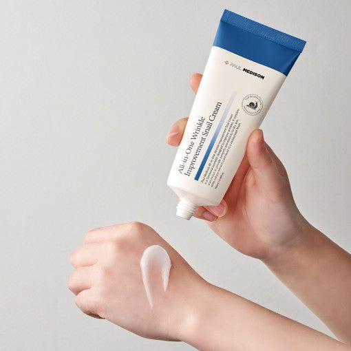 PAUL MEDISON All-in-One Wrinkle Improvement Snail Cream – 100ml | Firming, Hydrating & Anti-Aging Treatment PAUL MEDISON All - in - One Wrinkle Improvement Snail Cream 100ml - Glam Global UKPAUL MEDISON