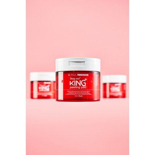 PAUL MEDISON Deep Red King Peeling Pad – 170ml (70 Pads) | Gentle Exfoliation & Pore Refining Care PAUL MEDISON Deep Red King Peeling Pad 170ml (70ea) | Exfoliation & Pore Care - Glam Global UKPAUL MEDISON