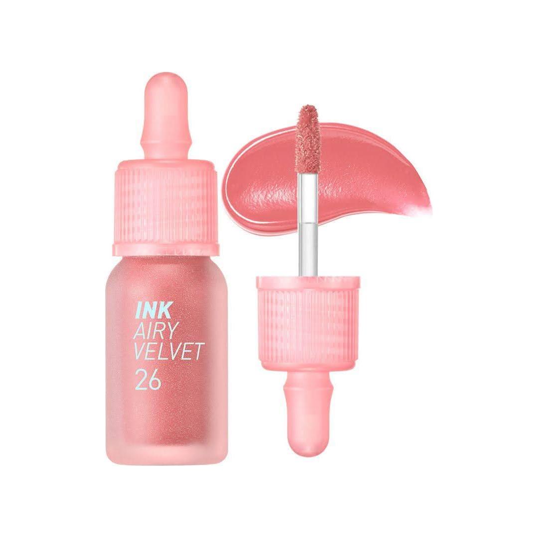peripera Ink Airy Velvet – 4g (NEW Shades #26–#30) | Lightweight Matte Lip Tint with Summer-Inspired Colours peripera Ink Airy Velvet - 4g (NEW Shades #26~#30) | Vivid & Subtle Liquid Lip Tint - Glam Global UKperipera