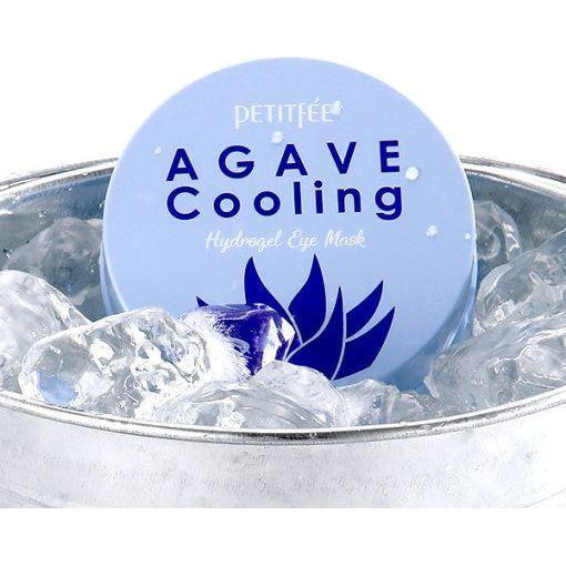 PETITFÉE Agave Cooling Hydrogel Eye Mask – 80g | Hydrating & Soothing Blue Complex Eye Patches PETITFEE Agave Cooling Hydrogel Eye Mask 80g (60 Patches) - Glam Global UKPETITFEE