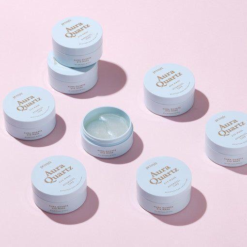 PETITFÉE Aura Quartz Eye Mask – 85g | Hydrating Hydrogel Patches for Dark Circles & Fine Lines PETITFEE Aura Quartz Eye Mask 85g (60 Patches) - Glam Global UKPETITFEE