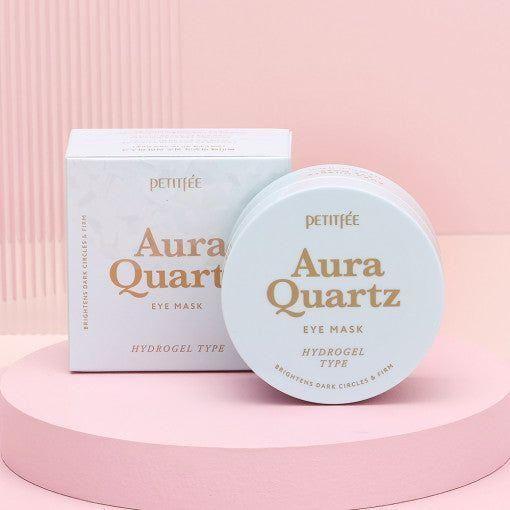 PETITFÉE Aura Quartz Eye Mask – 85g | Hydrating Hydrogel Patches for Dark Circles & Fine Lines PETITFEE Aura Quartz Eye Mask 85g (60 Patches) - Glam Global UKPETITFEE
