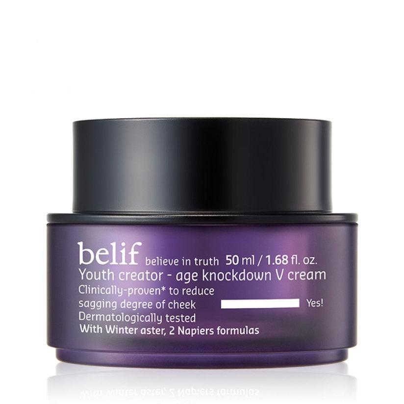 belif Youth Creator Age Knockdown V Cream – 50ml | Intensive Firming & Anti-Aging Cream Product image