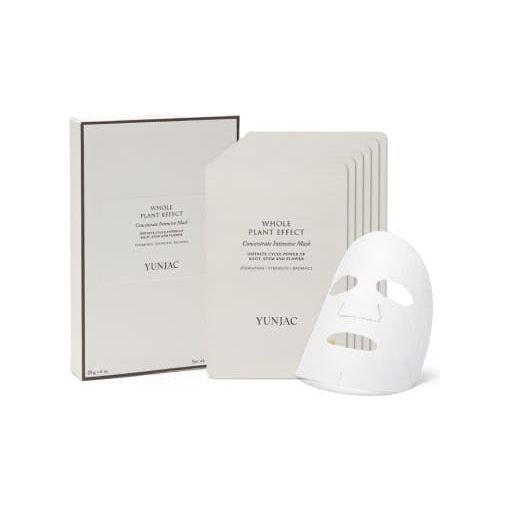 YUNJAC Whole Plant Effect Concentrate Intensive Mask - 20g × 6 Count | Deep Hydration & Revitalization YUNJAC Whole Plant Effect Concentrate Intensive Mask - 20g × 6 Count | Deep Hydration & Revitalization