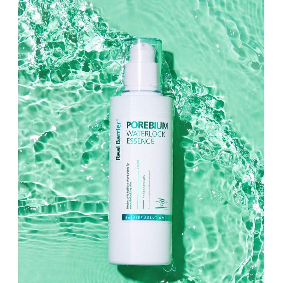 Real Barrier Porebium Waterlock Essence – 110ml | Pore-Refining Hydration & Gentle Daily Exfoliation Real Barrier Porebium Waterlock Essence – 110ml | Pore-Refining Hydration & Gentle Daily Exfoliation