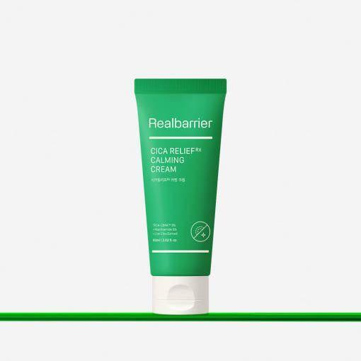 Real Barrier Cica Relief Rx Calming Cream 60ml | Intensive Soothing & Barrier Repair Product image