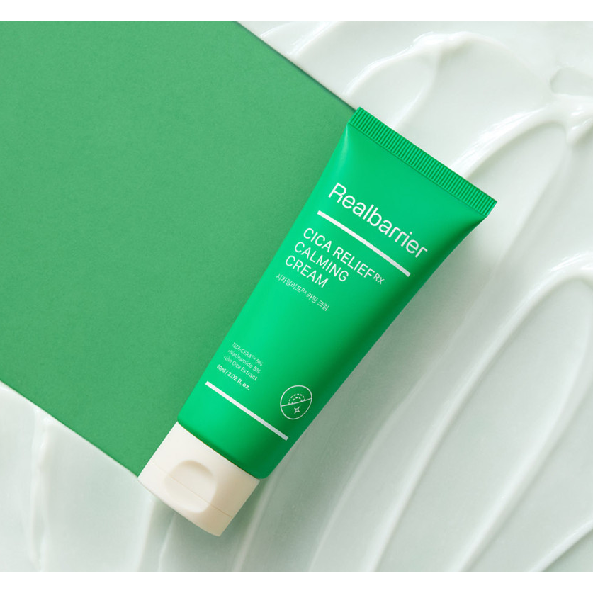 Real Barrier Cica Relief Rx Calming Cream 60ml | Intensive Soothing & Barrier Repair Product image