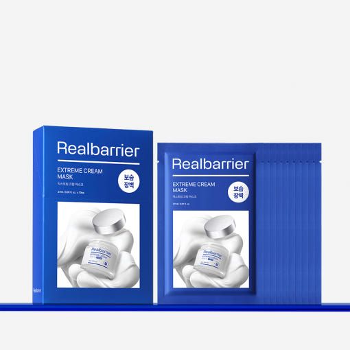 Real Barrier Extreme Cream Mask Sheet 27ml x 10 Count | Intensive Hydration & Barrier Repair Product image