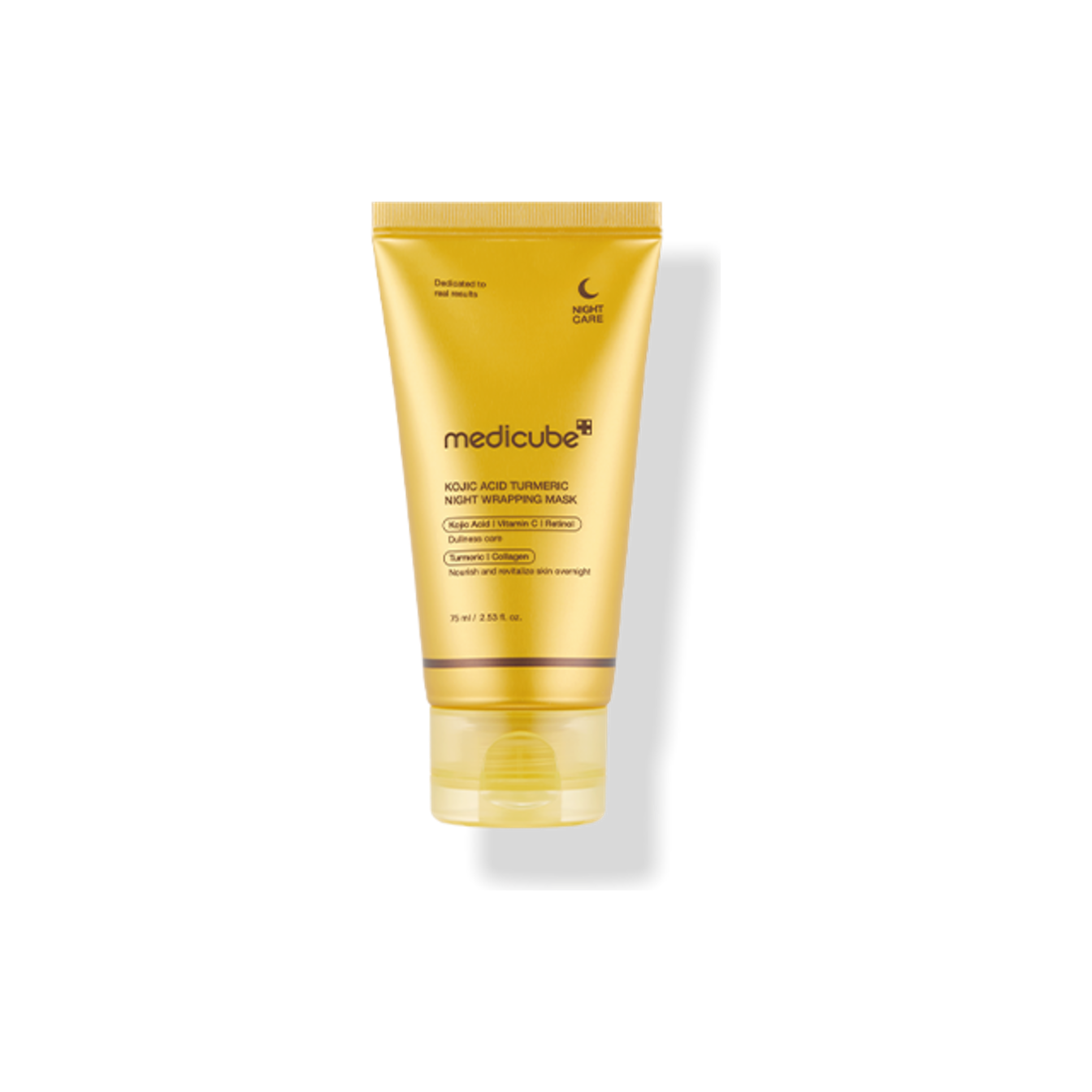 medicube Kojic Acid Turmeric Night Wrapping Mask 75ml | Brightening & Skin Renewal Product image
