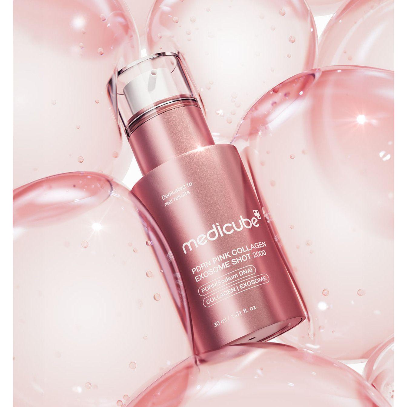 medicube PDRN Pink Collagen Exosome Shot 2000 - 30ml | Skin Repair & Hydration Booster Product image