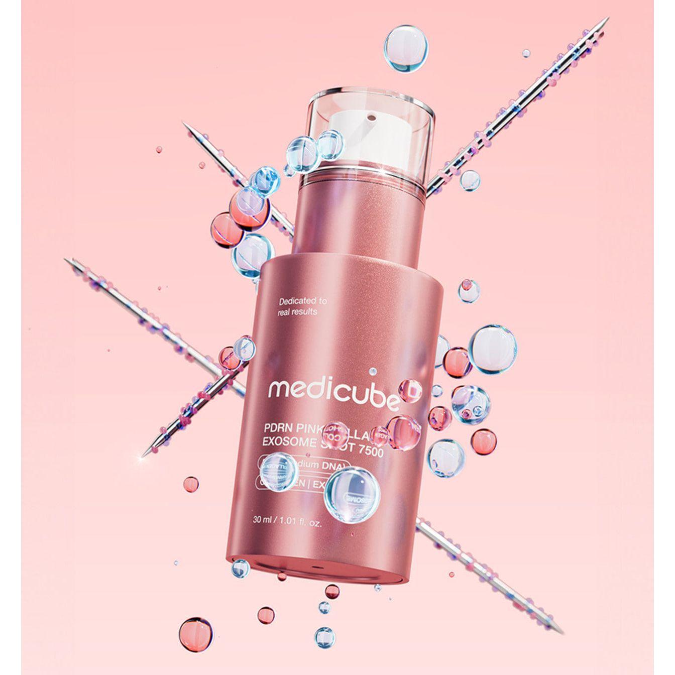 medicube PDRN Pink Collagen Exosome Shot 7500 | Intensive Skin Repair & Elasticity Boost - 30ml Product image