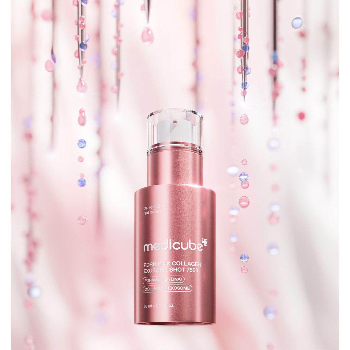 medicube PDRN Pink Collagen Exosome Shot 7500 | Intensive Skin Repair & Elasticity Boost - 30ml Product image