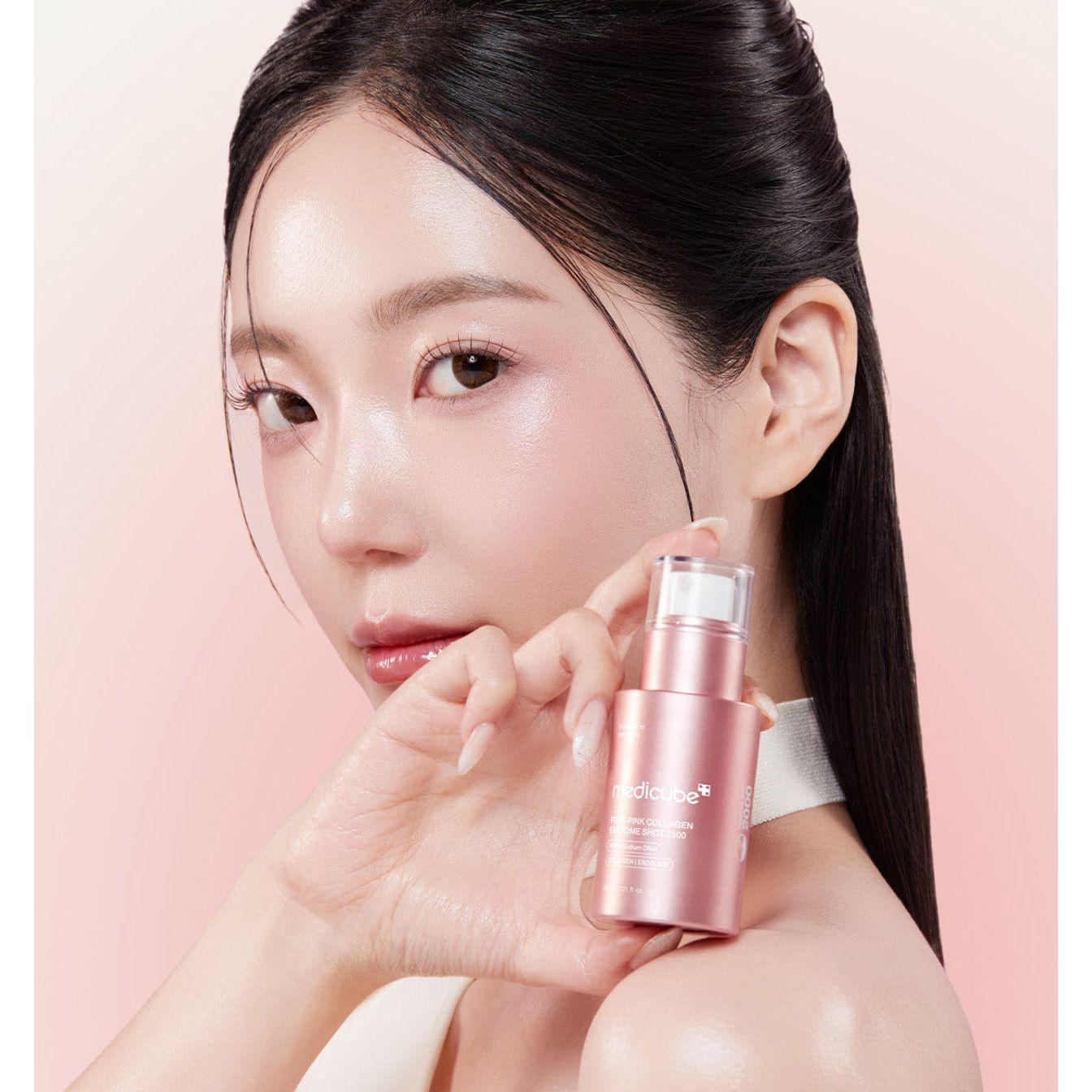 medicube PDRN Pink Collagen Exosome Shot 7500 | Intensive Skin Repair & Elasticity Boost - 30ml Product image