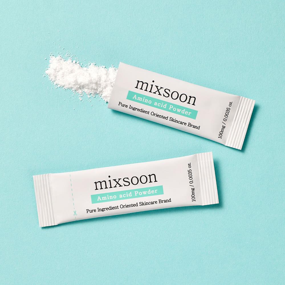 mixsoon Amino Acid Powder – 1 BOX (100mg x 10 Count) | 100% Pure Amino Acid for Elasticity & Nutrition Product image