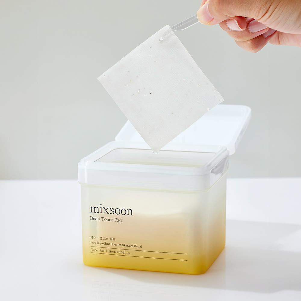 mixsoon Bean Toner Pad – 70 Count/180ml | Moisturizing & Nourishing Toner Pads for Hydrated, Firm Skin Product image