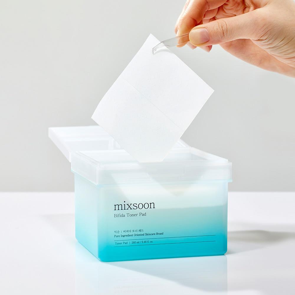 mixsoon Bifida Toner Pad – 120ea/280ml | Hydrating & Rejuvenating Toner Pads for Healthy, Balanced Skin Product image