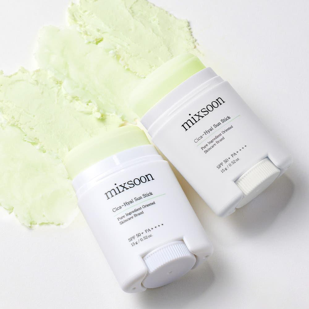 mixsoon Cica-Hyal Sun Stick SPF 50+ PA++++ – 15g | Hydrating & Soothing UV Protection Product image