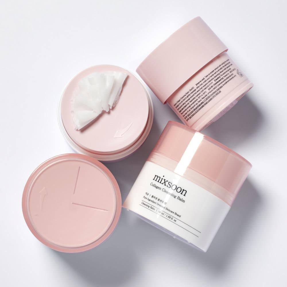 mixsoon Collagen Cleansing Balm – 50ml | Gentle, One-Step Makeup Remover & Hydrating Cleanser Product image