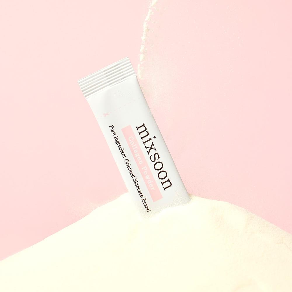 mixsoon Collagen Powder – 100mg x 10ea | 100% Pure Low-Molecular Collagen for Firm, Radiant Skin Product image