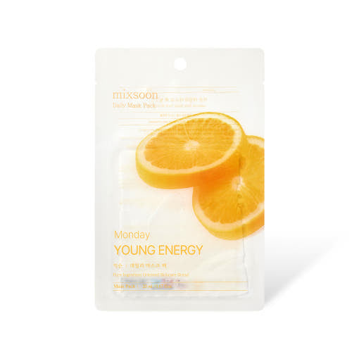 mixsoon Daily Mask Pack Monday – 20ml x 10 Sheets | Brightening & Skin Vitality Boost Product image