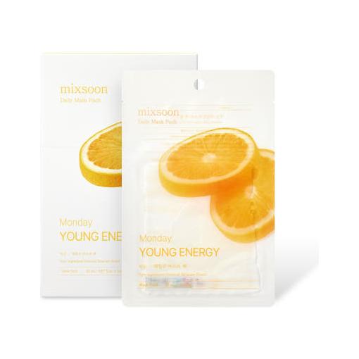 mixsoon Daily Mask Pack Monday – 20ml x 10 Sheets | Brightening & Skin Vitality Boost Product image