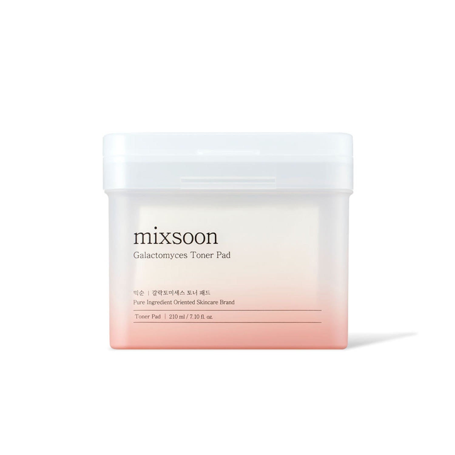 mixsoon Galactomyces Toner Pad – 60ea/210ml | Hydrating & Brightening Toner Pads Product image