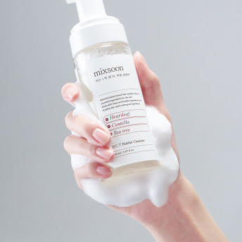 mixsoon H.C.T. Bubble Cleanser – 150ml | Exfoliating & Calming Foaming Cleanser Product image