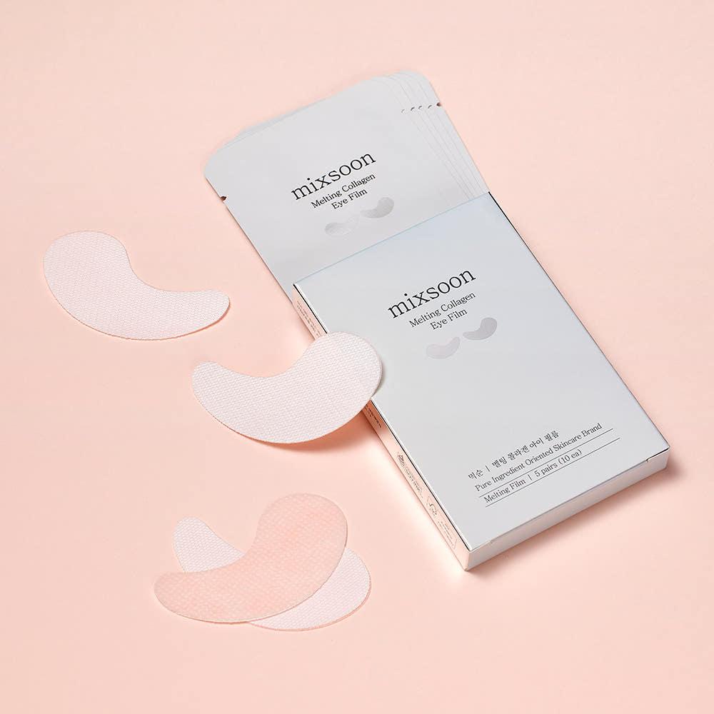 mixsoon Melting Collagen Eye Film – 10 Count / 5 Pairs | Plumping & Anti-Aging Care Product image