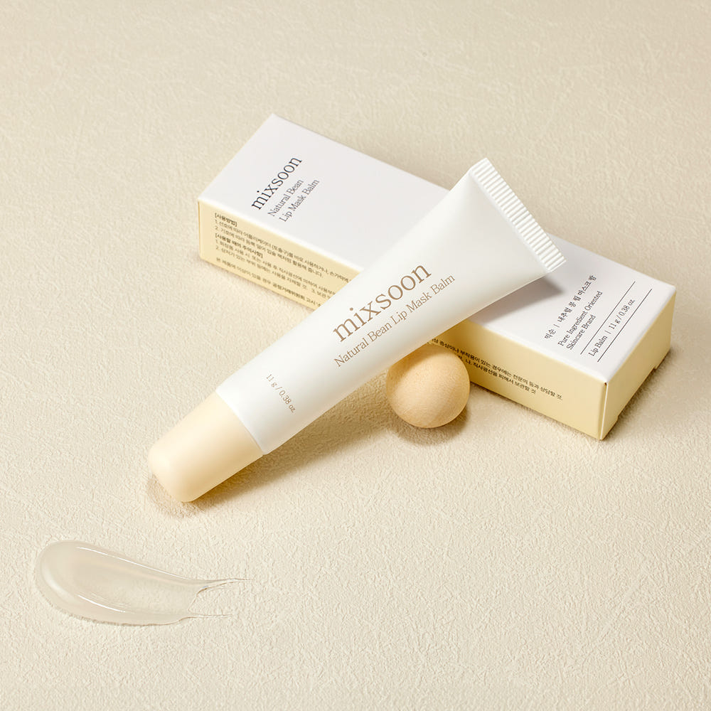mixsoon Natural Bean Lip Mask Balm – 11g | Deep Nourishment & High-Gloss Hydration Product image