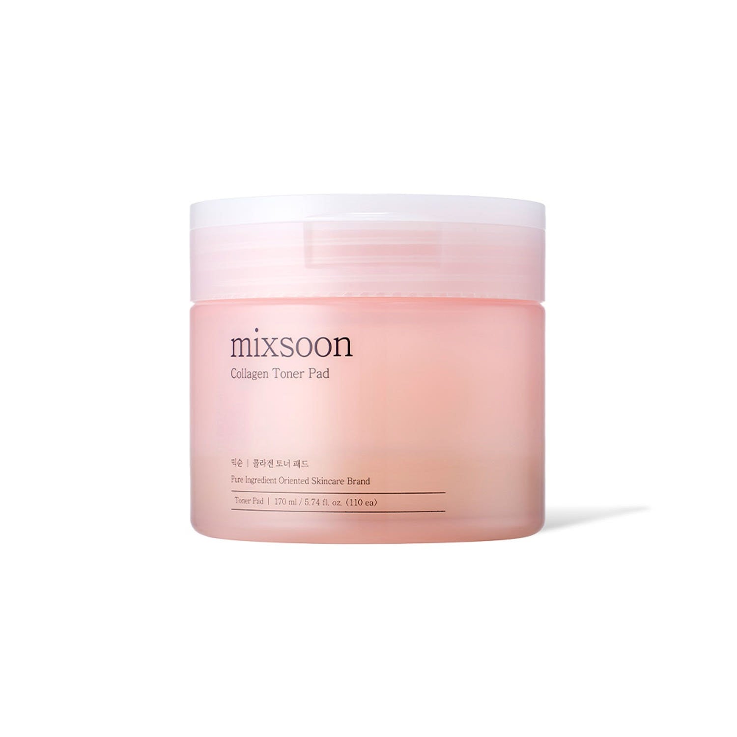 mixsoon PDRN Collagen Toner Pad – 110 Pads / 170ml | Anti-Aging & Hydration Boost Product image