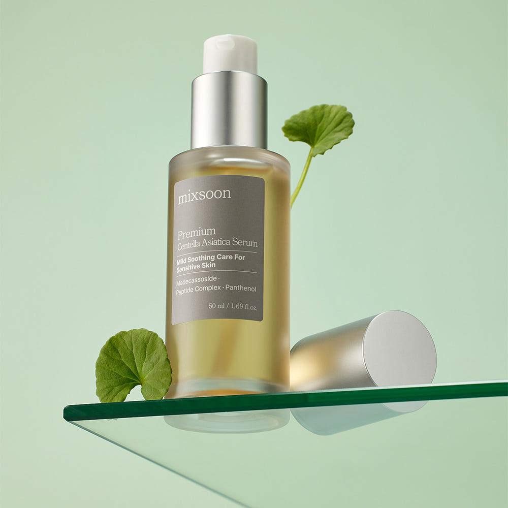 Mixsoon Premium Centella Asiatica Serum – 50ml | Soothing & Skin-Regenerating Hydration Product image
