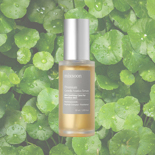 Mixsoon Premium Centella Asiatica Serum – 50ml | Soothing & Skin-Regenerating Hydration Product image